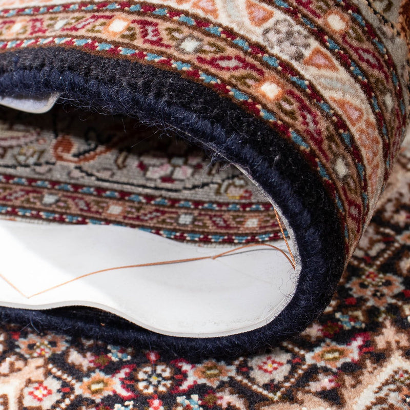 Tapis persan - Tabriz - 187 x 150 cm - marron clair