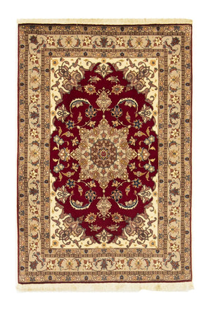 Tapis persan - Tabriz - Royal - 150 x 100 cm - rouge
