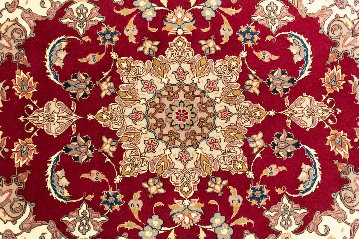 Tapis persan - Tabriz - Royal - 150 x 100 cm - rouge