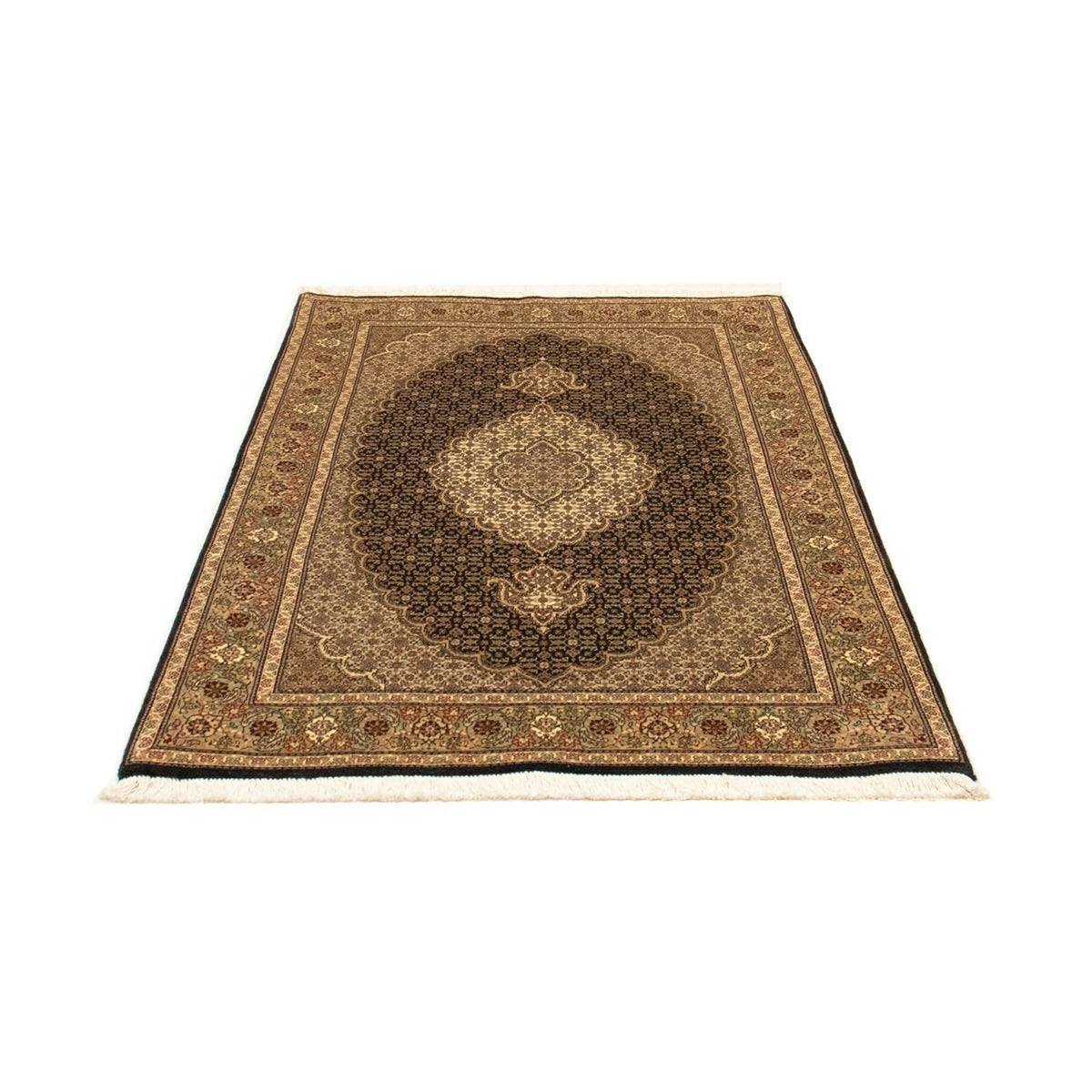 Tapis persan - Tabriz - Royal - 153 x 102 cm - bleu foncé
