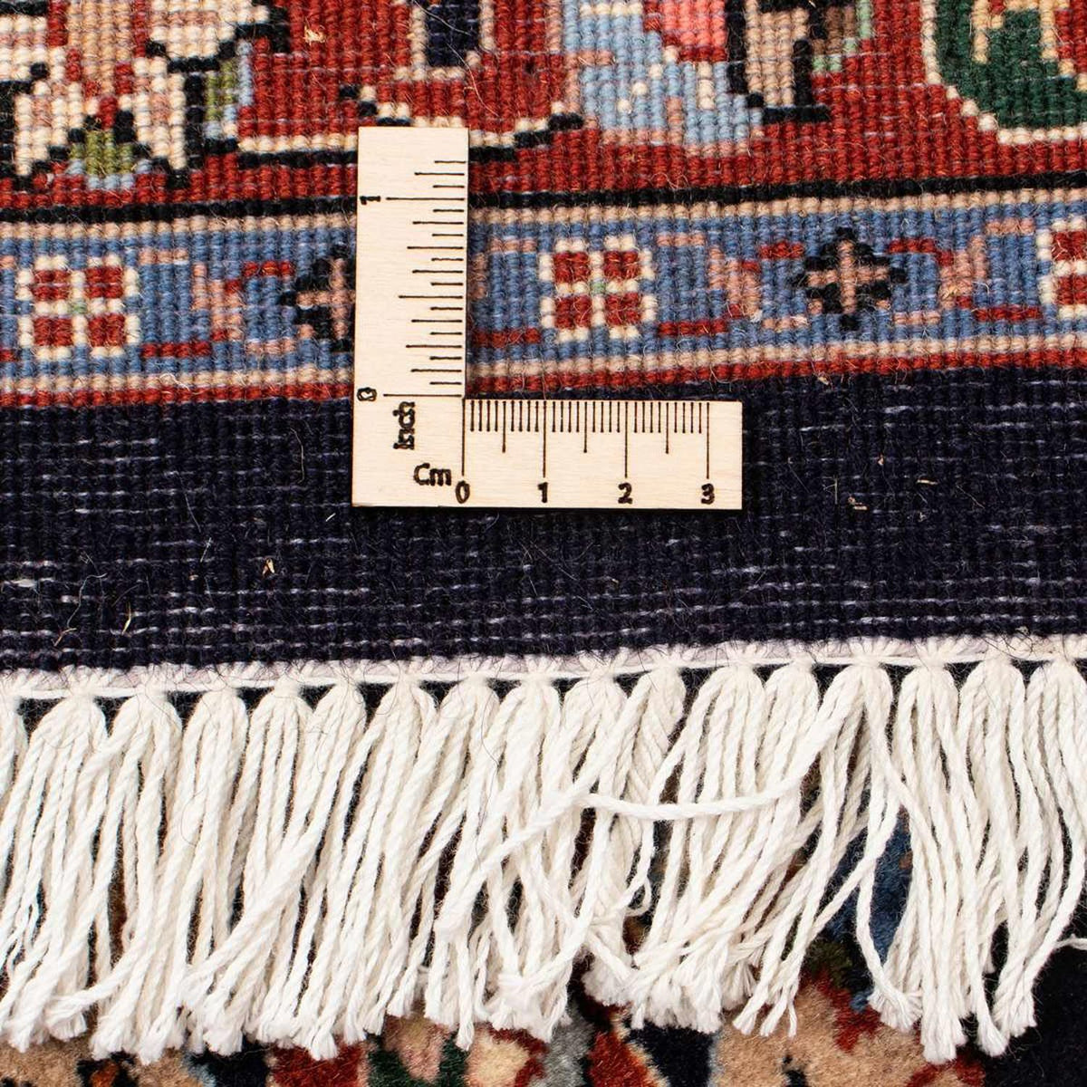 Tapis persan - Classique - 348 x 252 cm - bleu foncé