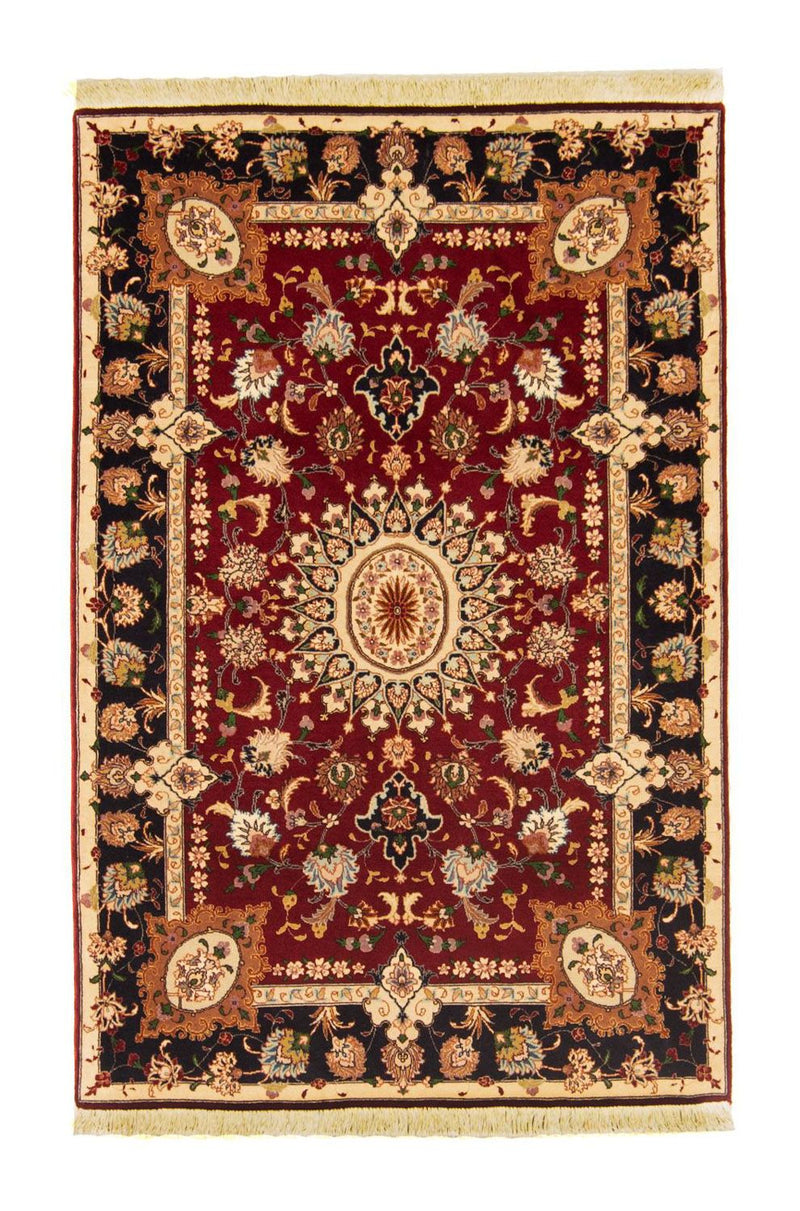 Tapis persan - Tabriz - Royal - 154 x 102 cm - rouge
