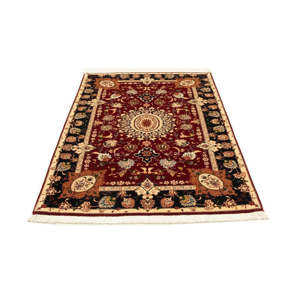 Tapis persan - Tabriz - Royal - 154 x 102 cm - rouge