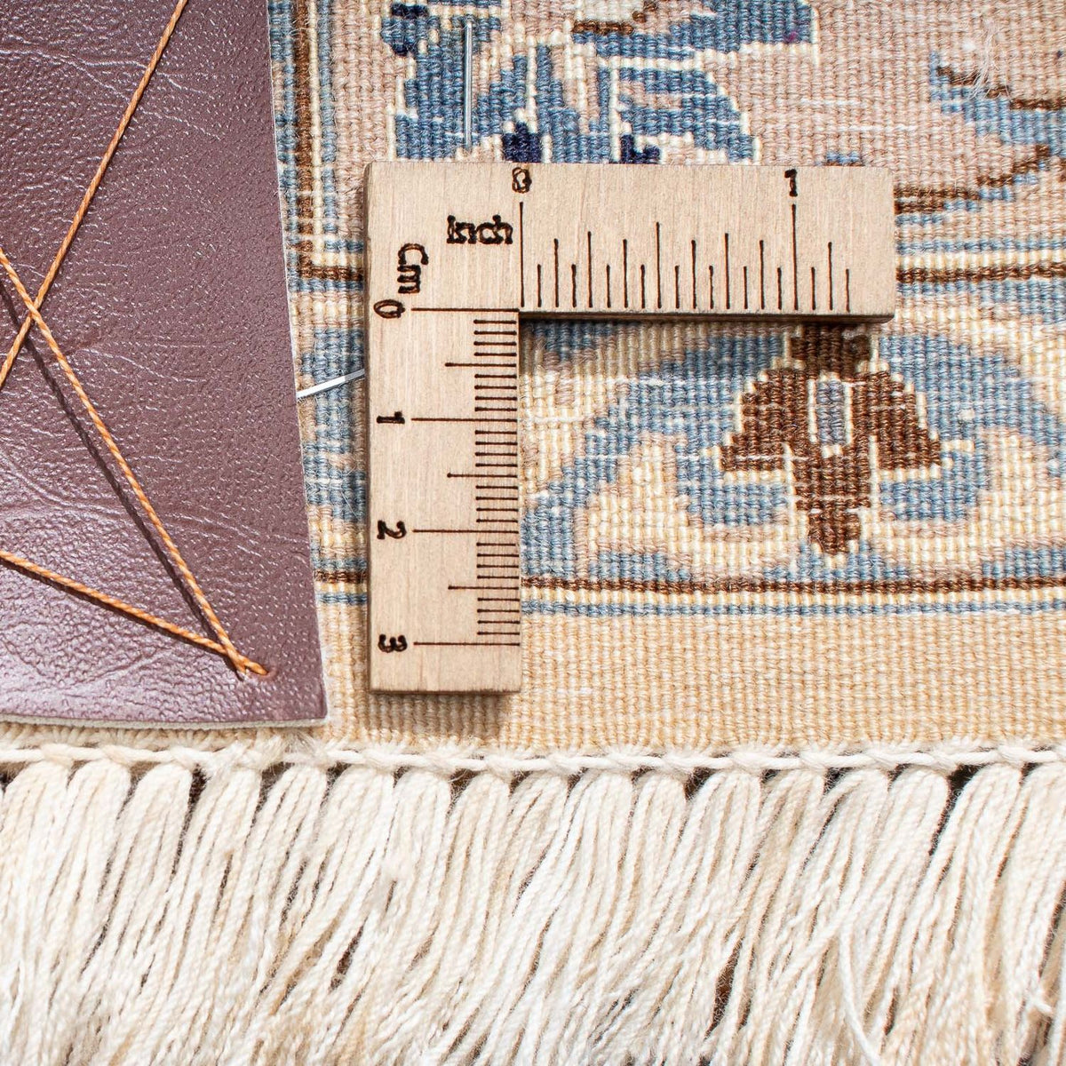 Tapis persan - Nain - Premium - 293 x 208 cm - beige