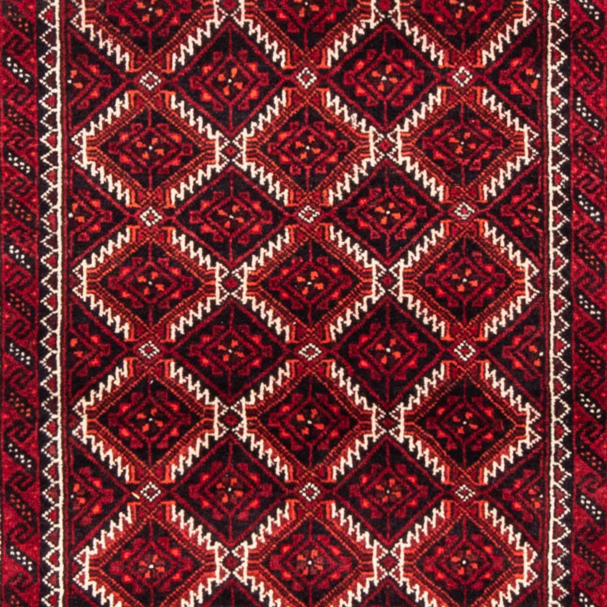 Tapis de couloir Tapis Belutsch - 248 x 117 cm - rouge foncé