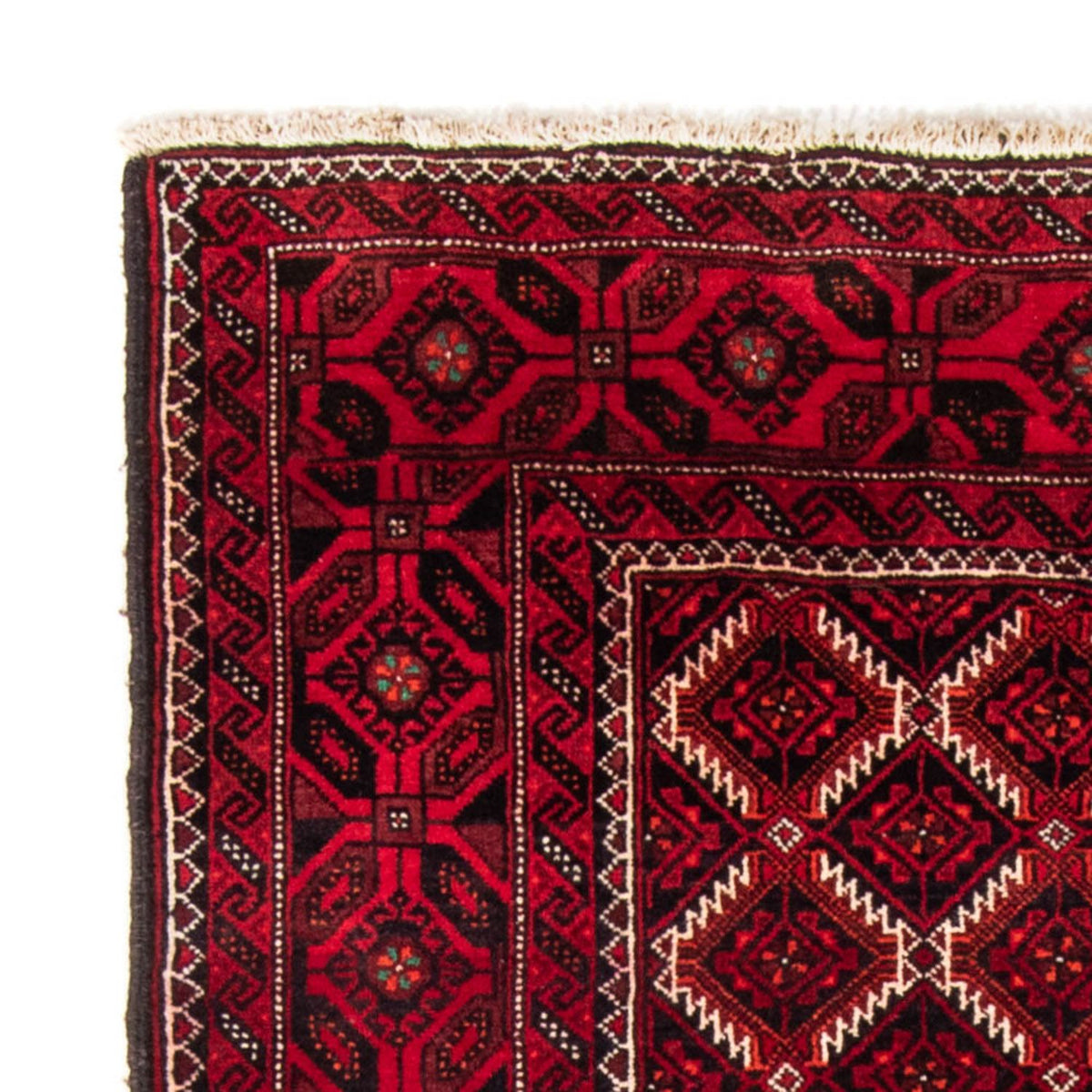 Tapis de couloir Tapis Belutsch - 248 x 117 cm - rouge foncé