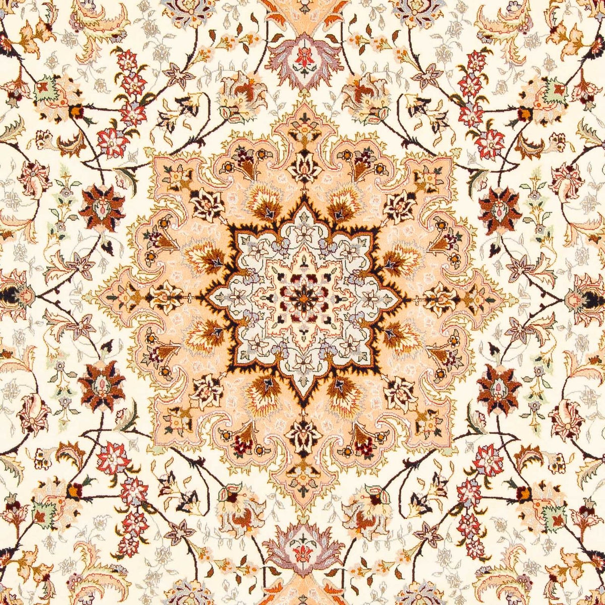 Tapis persan - Tabriz - Royal - 292 x 198 cm - beige