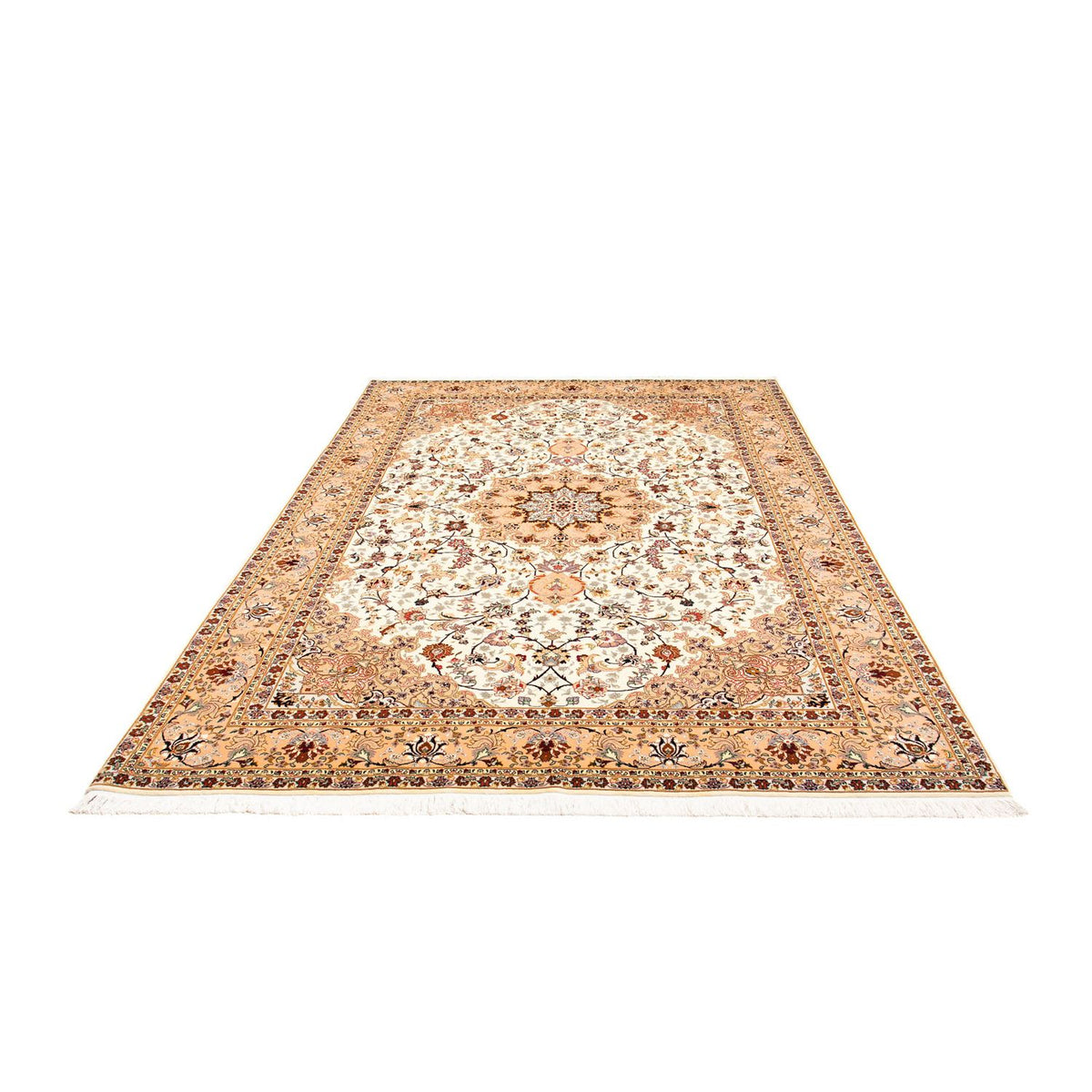 Tapis persan - Tabriz - Royal - 292 x 198 cm - beige