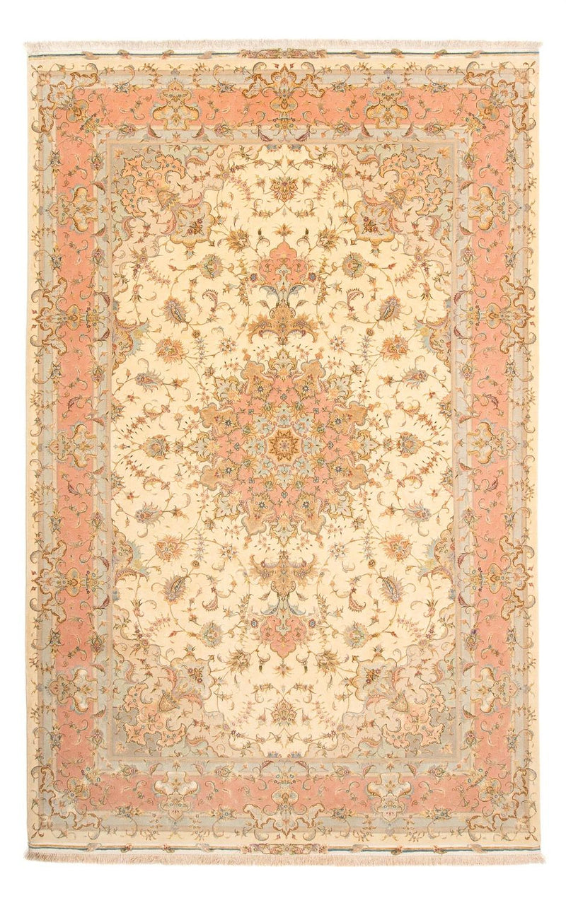 Tapis persan - Tabriz - Royal - 306 x 202 cm - beige