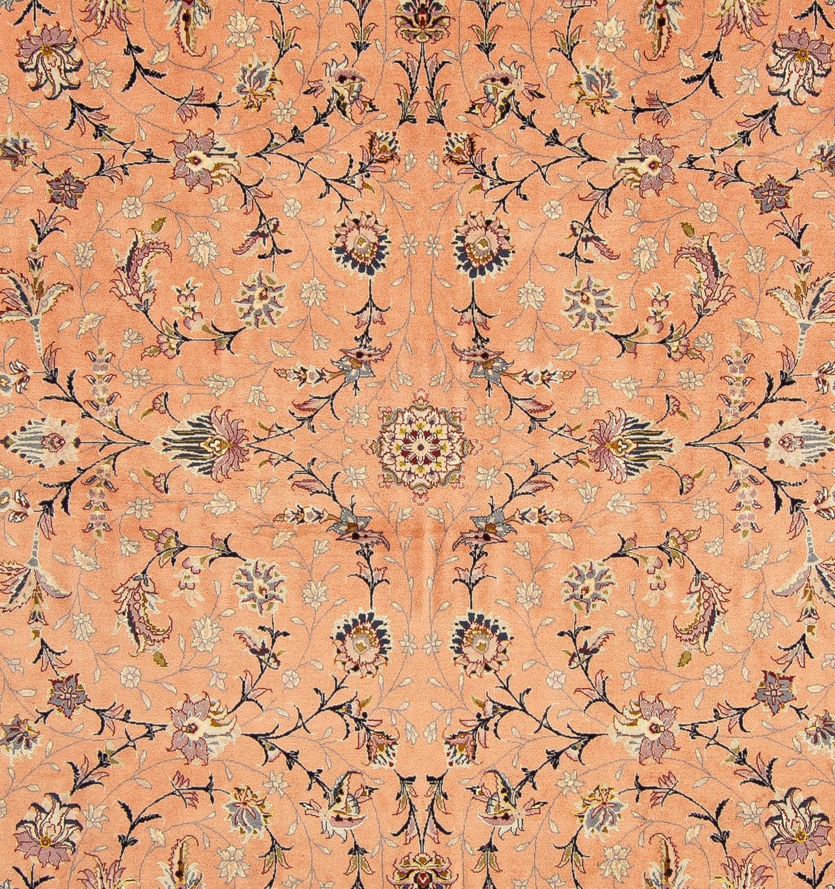 Tapis persan - Tabriz - Royal - 246 x 196 cm - marron clair