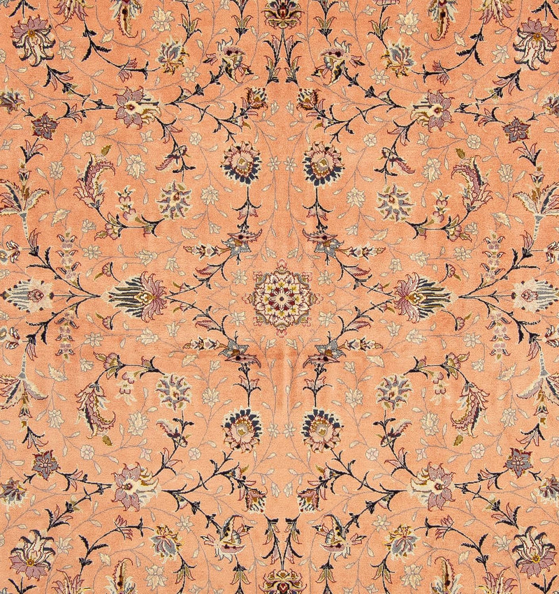 Tapis persan - Tabriz - Royal - 246 x 196 cm - marron clair