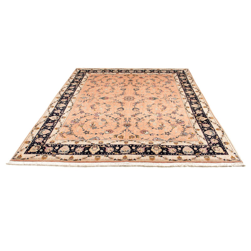 Tapis persan - Tabriz - Royal - 246 x 196 cm - marron clair