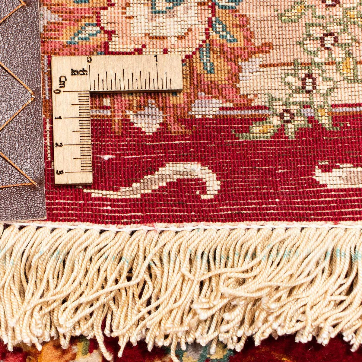 Tapis persan - Tabriz - Royal - 400 x 300 cm - rouge foncé