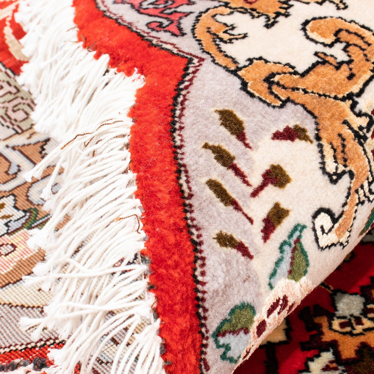 Tapis persan - Tabriz - Royal ovale  - 195 x 130 cm - rouge