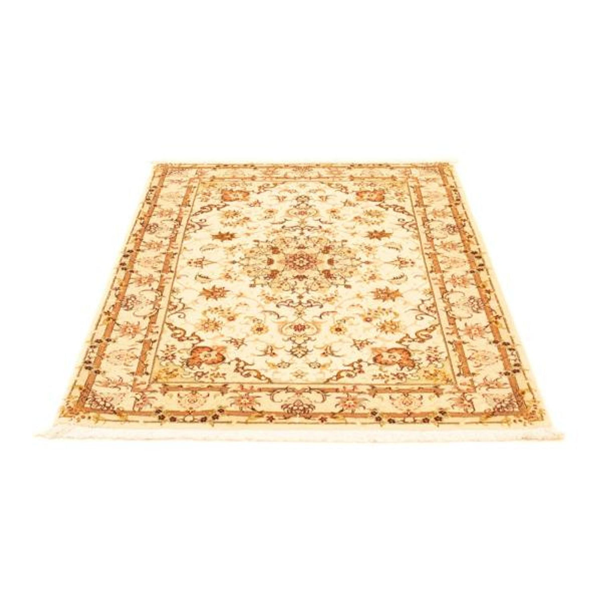 Tapis persan - Tabriz - Royal - 145 x 101 cm - beige
