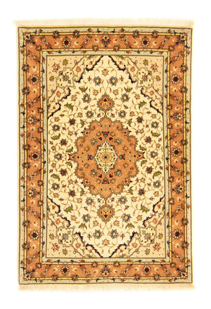 Tapis persan - Tabriz - Royal - 150 x 100 cm - beige
