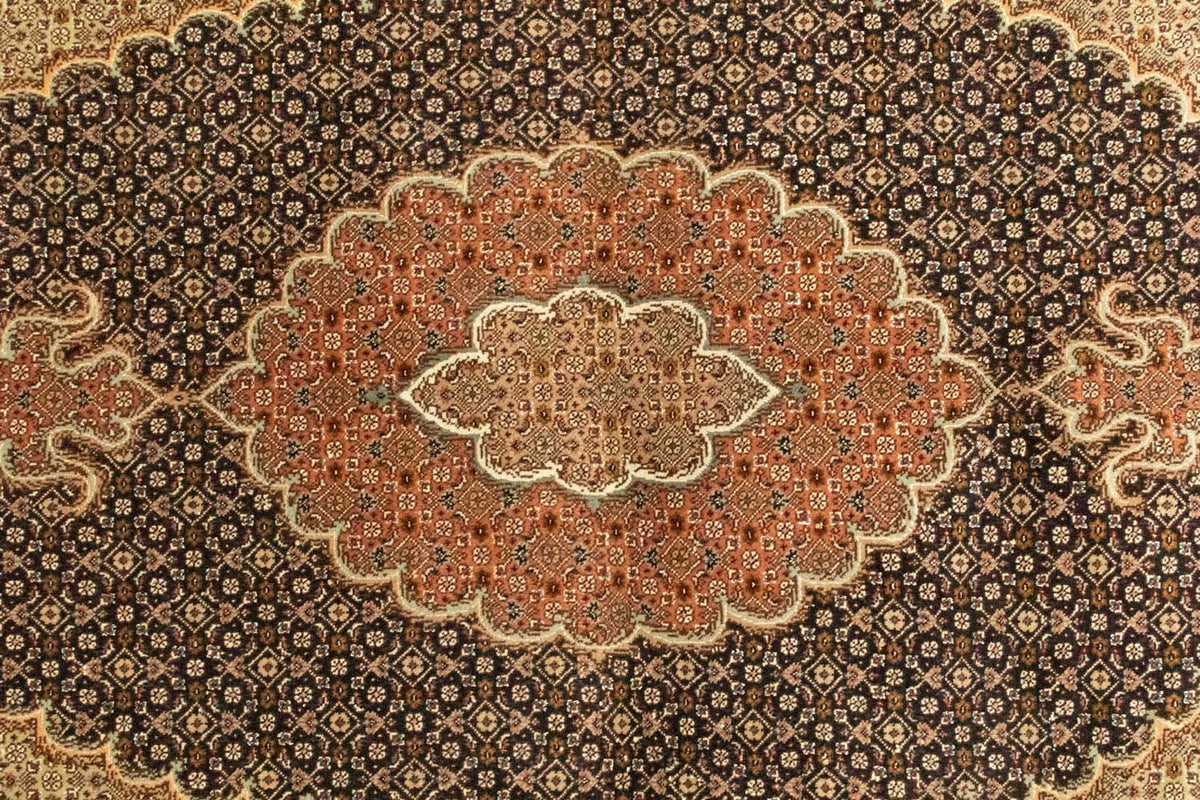 Tapis persan - Tabriz - 157 x 103 cm - noir