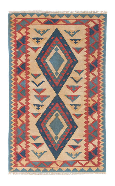 Kilim de Fars 117x184cm - marron clair