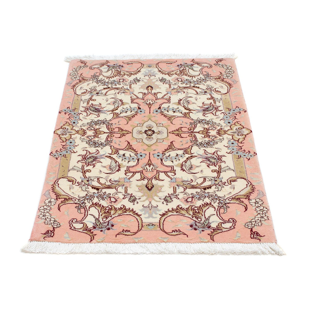Tapis persan - Tabriz - Royal - 91 x 60 cm - beige