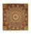Tapis persan - Tabriz - Royal carré - 100 x 100 cm - multicolore