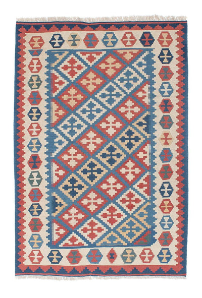 Kilim de Fars 118x180cm - bleu