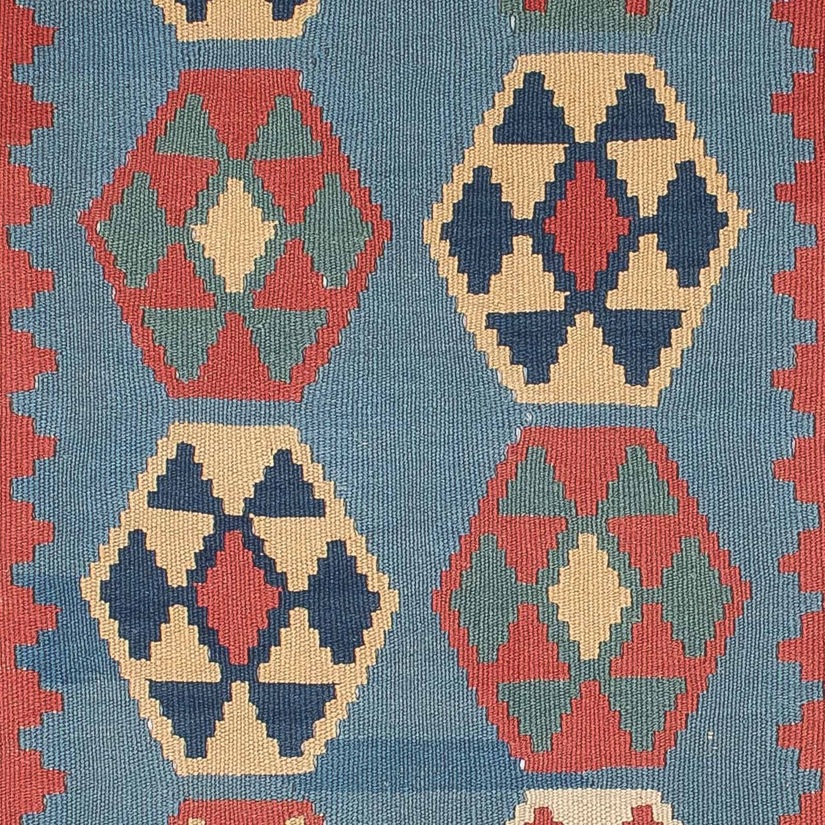 Tapis Kelim - Oriental - 179 x 108 cm - bleu