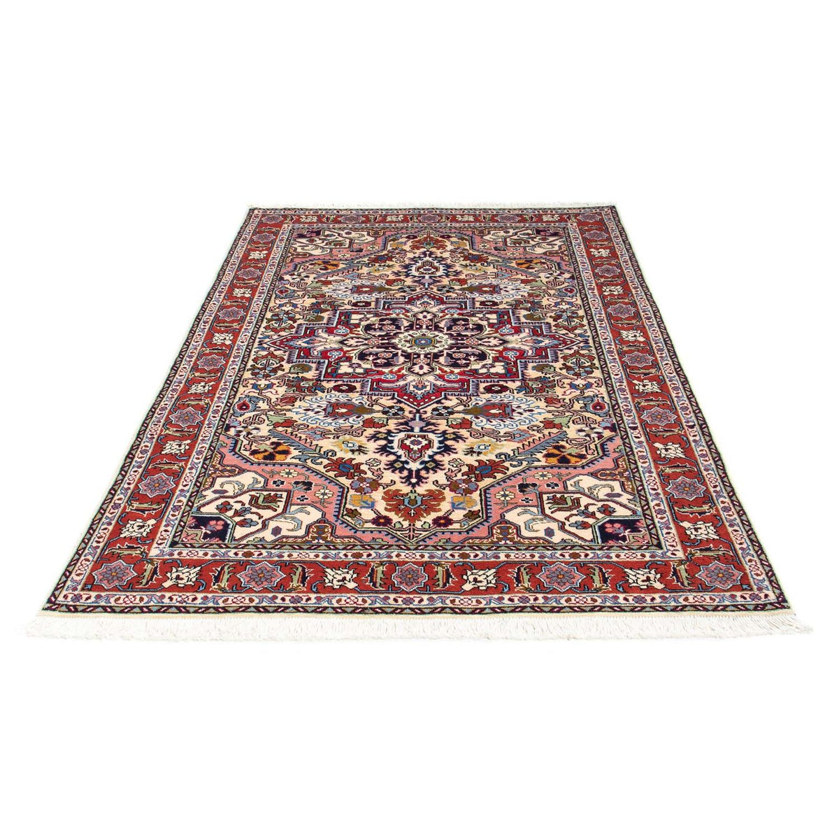 Tapis persan - Nomadic - 206 x 138 cm - multicolore