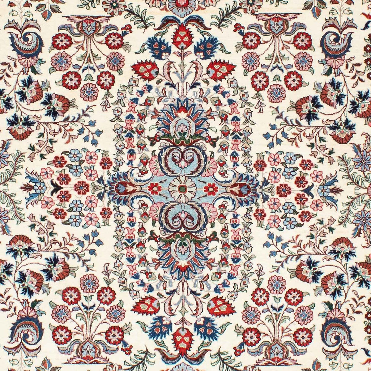 Tapis persan - Ghom - 240 x 176 cm - beige