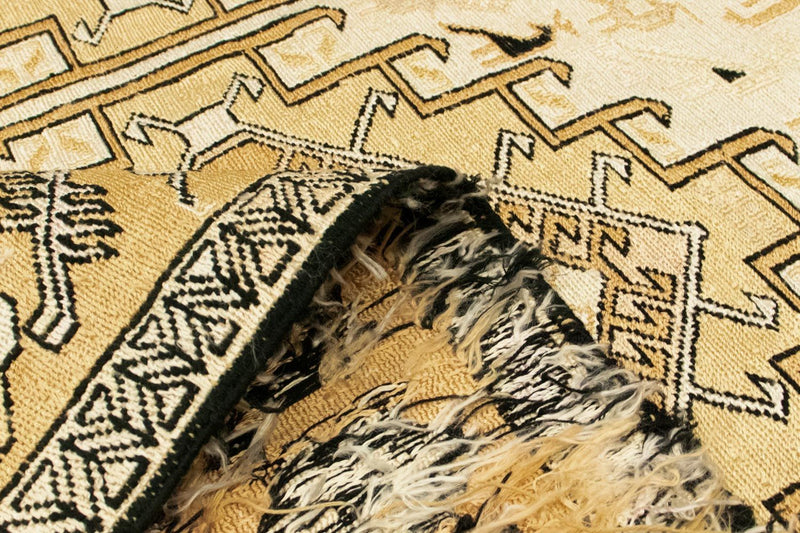 Tapis de couloir Tapis Kelim - Oriental - 194 x 23 cm - beige