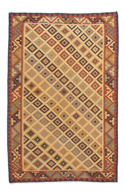 Kilim de Fars 136x205cm - multicolore