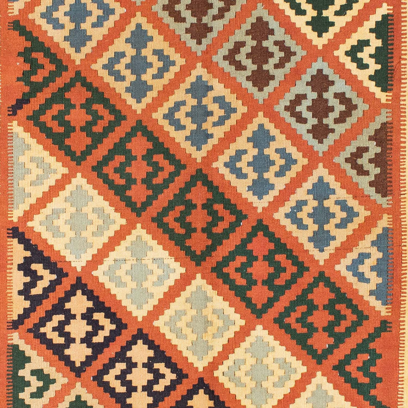 Tapis Kelim - Oriental - 208 x 157 cm - rouille