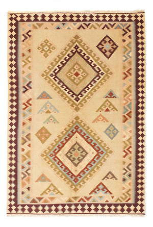 Tapis Kelim - Oriental - 216 x 150 cm - beige clair