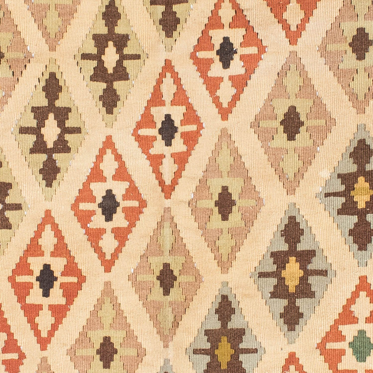 Tapis Kelim - Oriental - 190 x 144 cm - beige