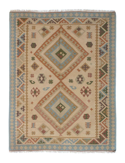 Kilim de Fars 152x187cm - marron clair