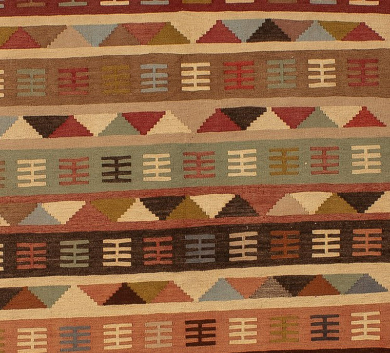 Tapis Kelim - Oriental - 191 x 125 cm - marron