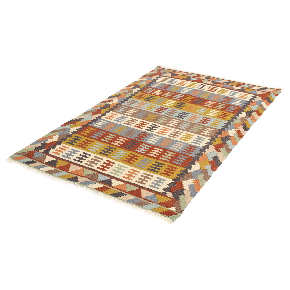 Tapis Kelim - Oriental - 156 x 100 cm - multicolore
