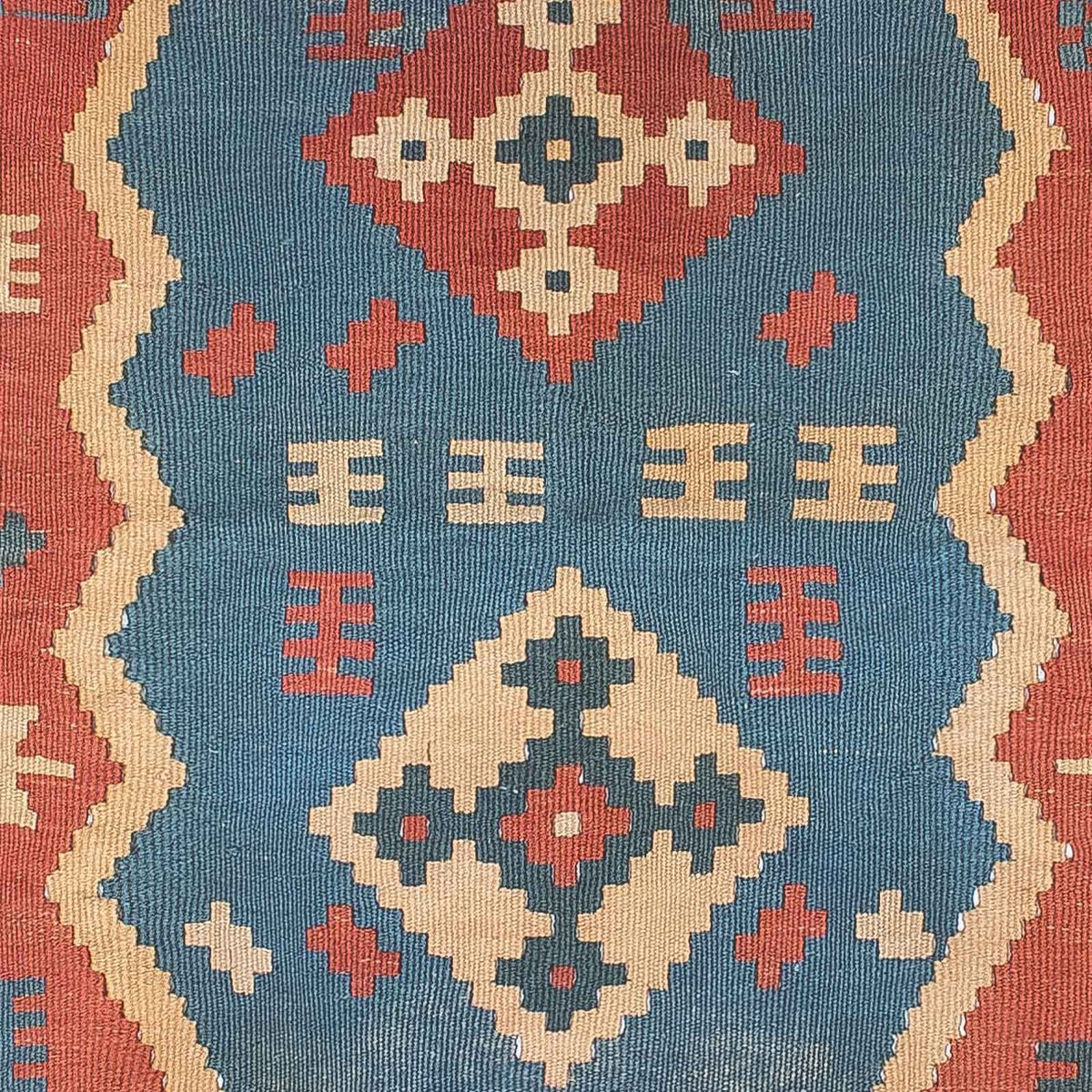Tapis Kelim - Oriental - 167 x 114 cm - bleu
