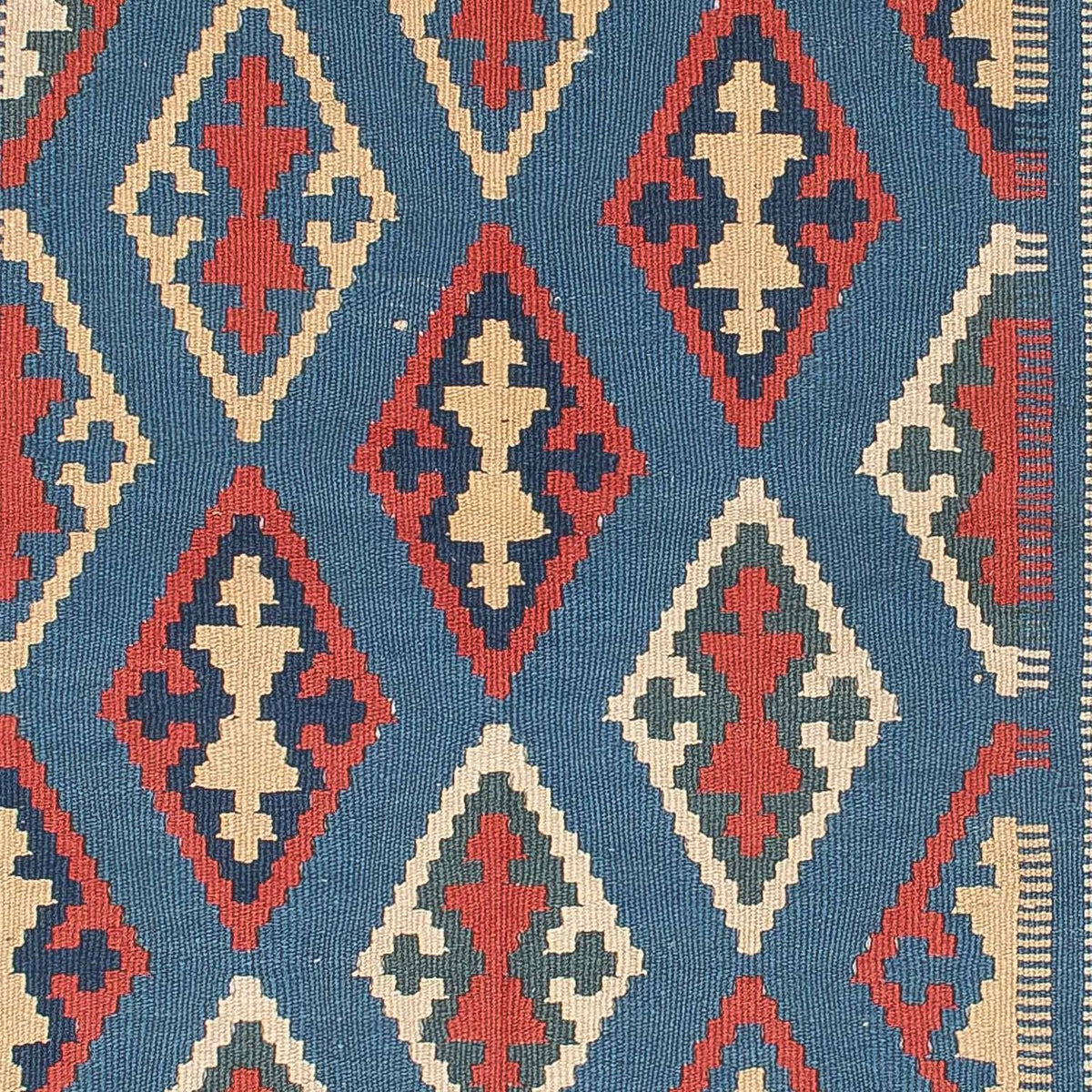 Tapis Kelim - Oriental - 168 x 114 cm - bleu