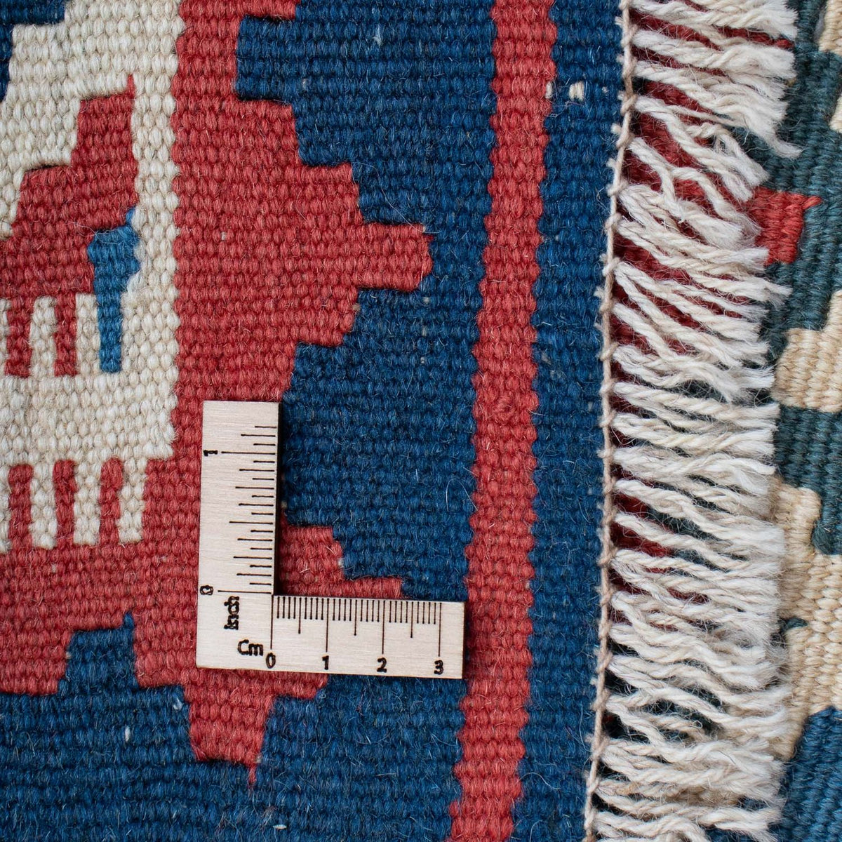 Tapis Kelim - Oriental - 168 x 114 cm - bleu