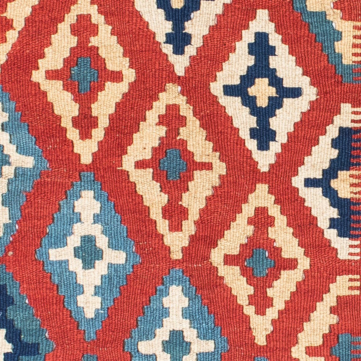 Tapis Kelim - Oriental - 152 x 100 cm - rouge