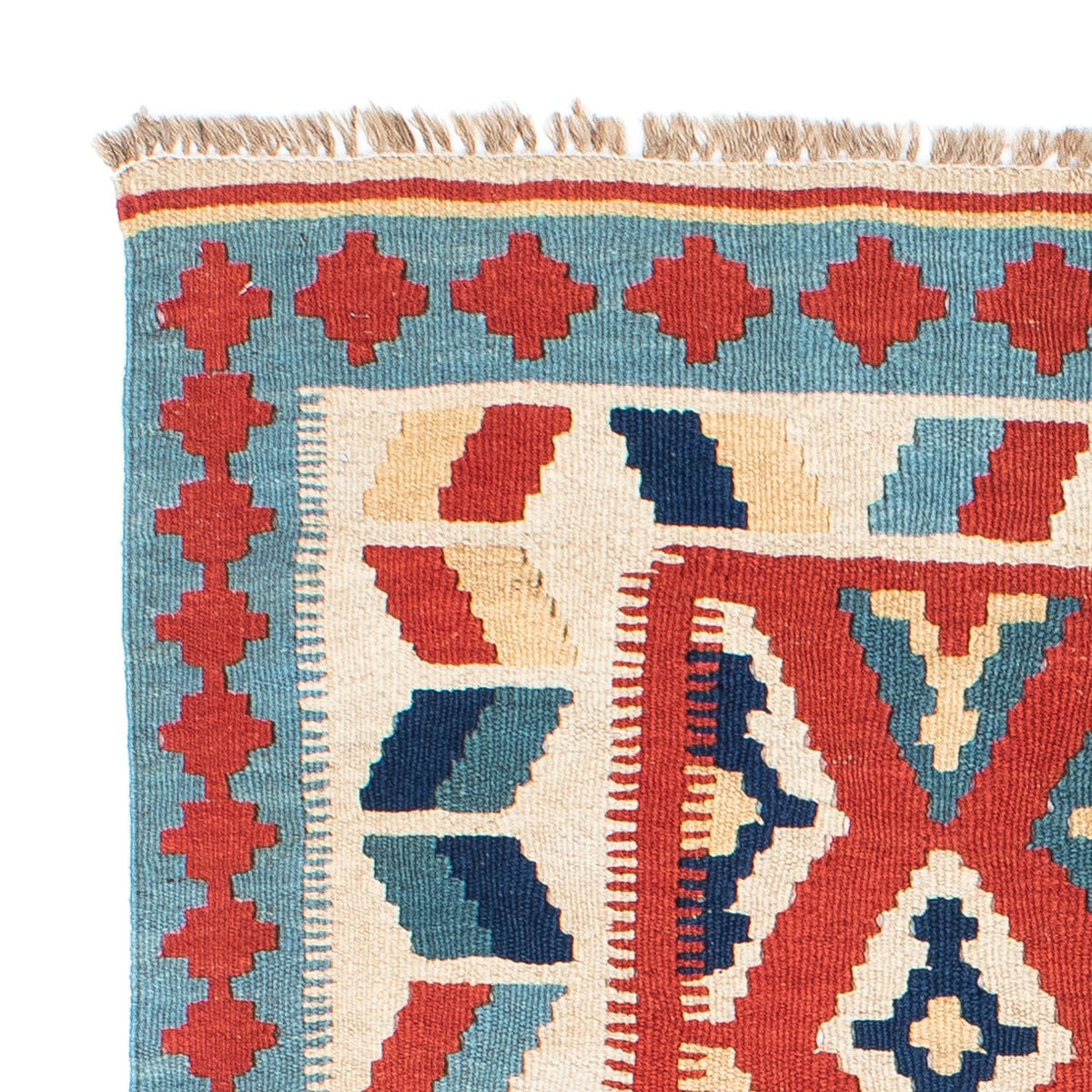 Tapis Kelim - Oriental - 152 x 100 cm - rouge