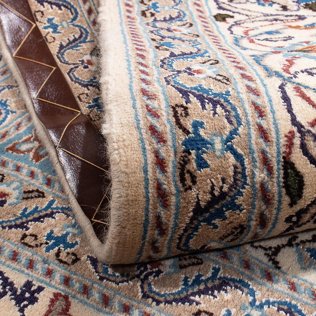 Tapis Gabbeh - Loribaft Persan carré - 198 x 195 cm - beige