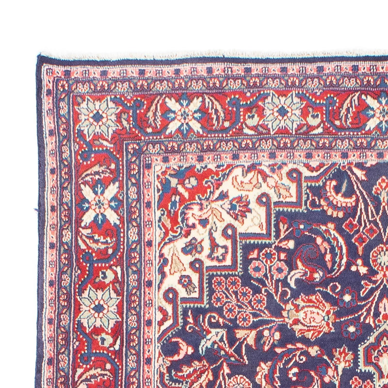 Tapis persan - Nomadic - 211 x 132 cm - bleu foncé