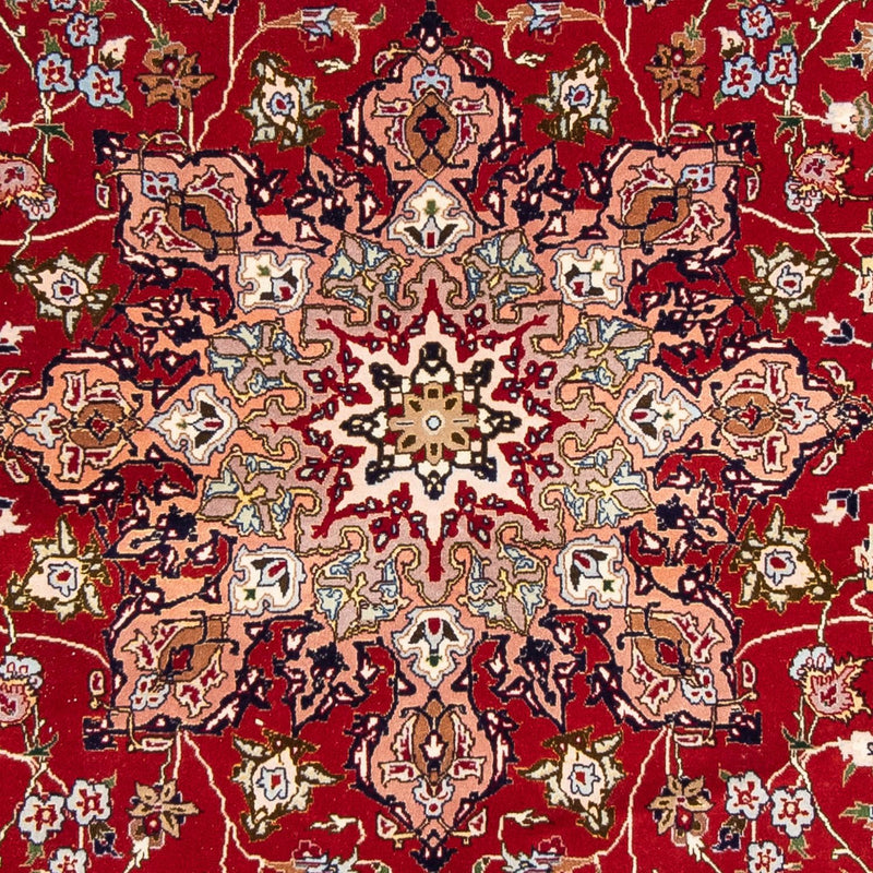 Tapis persan - Tabriz - Royal - 307 x 205 cm - rouge foncé