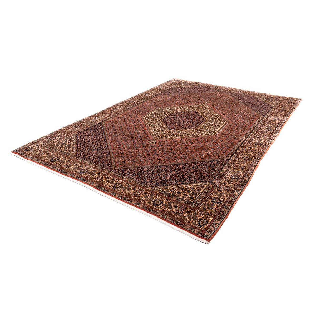 Tapis persan - Bidjar - 291 x 202 cm - rouille
