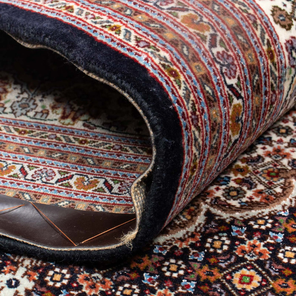 Tapis persan - Tabriz - 340 x 255 cm - marron foncé