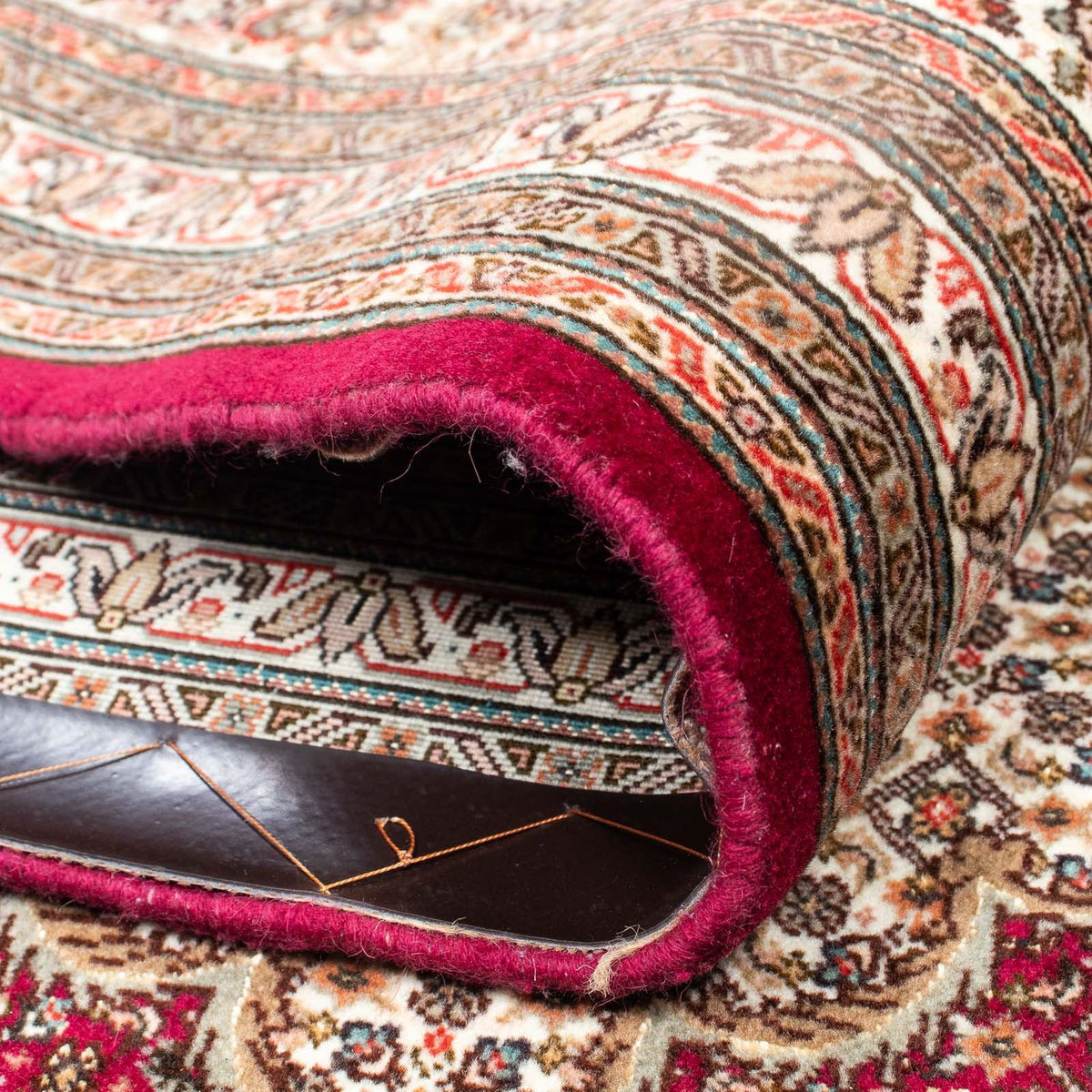 Tapis persan - Tabriz - 358 x 253 cm - rouge foncé