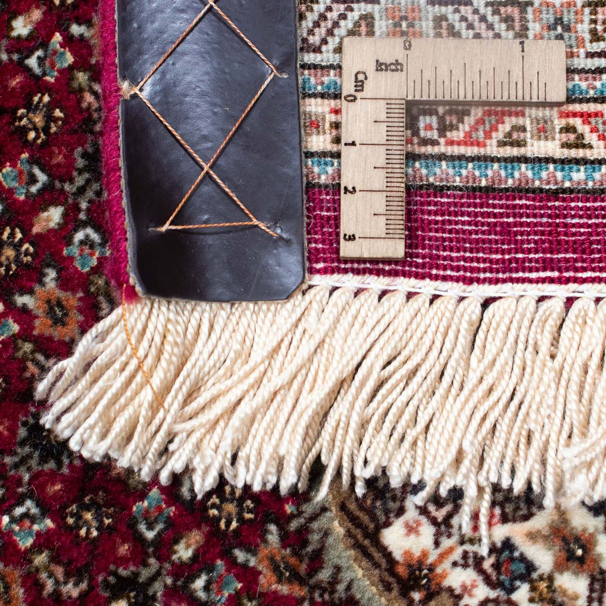 Tapis persan - Tabriz - 358 x 253 cm - rouge foncé