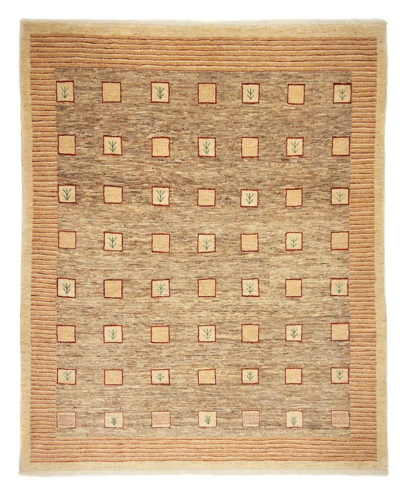 Tapis Gabbeh - Loribaft Persan - 240 x 197 cm - beige