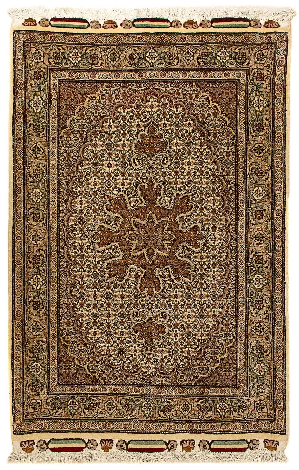 Tapis persan - Tabriz - Royal - 124 x 80 cm - beige